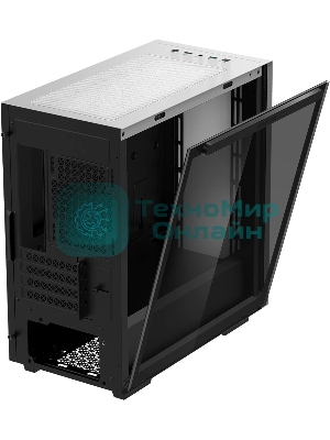 Компьютерный корпус Deepcool MACUBE 110 WH белый без БП ATX 1x120мм 2xUSB3.0 audio bott PSU