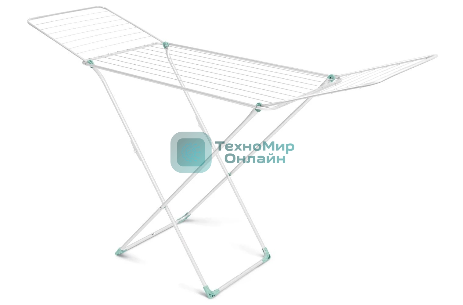 Сушилка для белья НИКА СБ2/Б белый, напольная, складная 20м