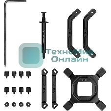 Кулер для процессора DEEPCOOL AK500 G2 DIGITAL NYX LGA1851/1700/1200/115X/AM5/AM4 (9шт/кор, TDP 240W, PWM, Fan 120мм, 5 тепл. Трубок, Copper Base, черный) RET (R-AK500G2-BKNNMN-GJD-1)