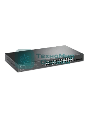 Коммутатор TP-Link TL-SG2428P JetStream гигабитный Smart коммутатор на 24 порта PoE+ и 4 SFP-слота SMB