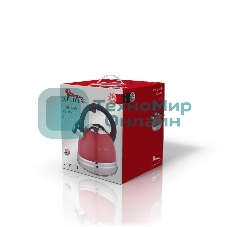 Чайник со свистком Zeidan Z-4279-02 3 л, красный