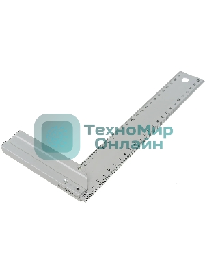 Угольник Matrix 250мм алюминиевый литой