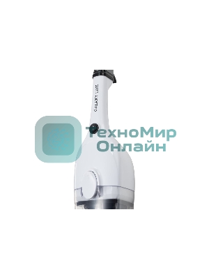 Пылесос вертикальный Galaxy GL 6241 белый, питание от сети, 	130 Вт, уборка сухая, пылесборник 0,7 л