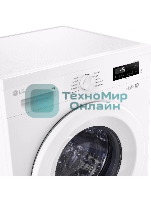 Стиральная машина LG F2Y1VS3W белый, загрузка фронтальная 9 кг, 1200 об/мин., класс: А