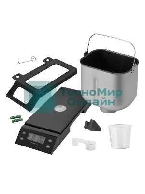 Хлебопечка Maunfeld MBM-900DSS 615 Вт, 13 программ, нержавеющая сталь