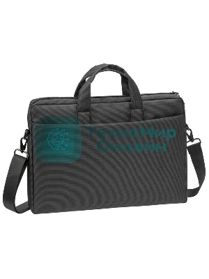 Сумка для ноутбука 15,6” Riva Case 8731 серый, полиэстер