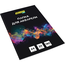 Папка для акварели Silwerhof Idea A4 20л. бум.180г/м2