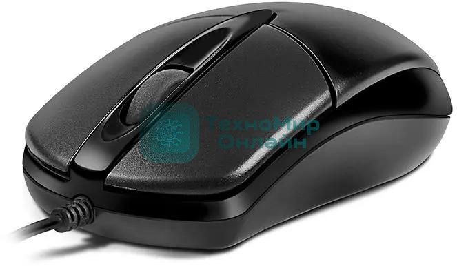 Мышь проводная SVEN RX-112 черный, 800 dpi, USB, кнопки - 3