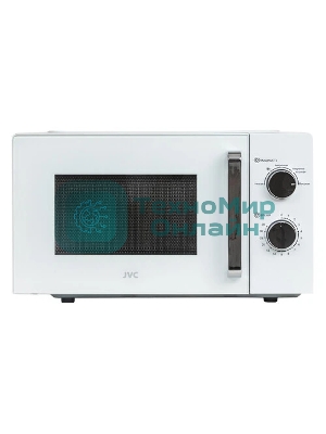 Микроволновая печь JVC JK-MW149M белый, 20 л, 700 Вт, переключатели - поворотный механизм