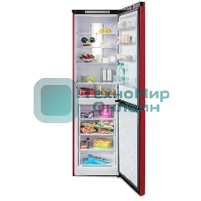 Холодильник Бирюса Б-H980NF красный двухкамерный 240/130л морозила снизу, No Frost