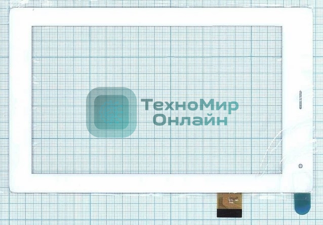 Сенсорное стекло (тачскрин) TPT-070-360, белое