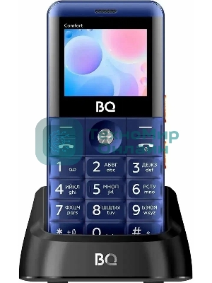 Мобильный телефон BQ 2006 Comfort синий/черный