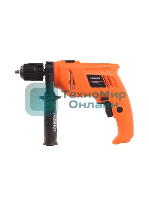 Дрель электрическая ударная PATRIOT FD 550HL, 600Вт, 3000об/мин, 44800уд/мин, макс.диаметр сверления 13мм, быстрозажимной патрон