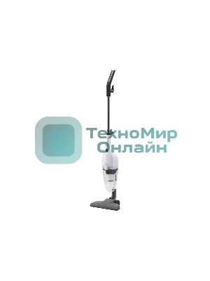 Пылесос вертикальный Galaxy GL 6241 белый, питание от сети, 	130 Вт, уборка сухая, пылесборник 0,7 л