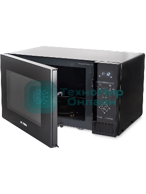 Микроволновая печь Hyundai HYM-D3038 черный, 23 л, 700 Вт, переключатели - сенсор