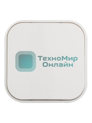 Выключатель Quteo 10A 1-клав., белый