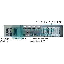 Серверный корпус CS-R25 with 12G HDD BP and 550w RPS