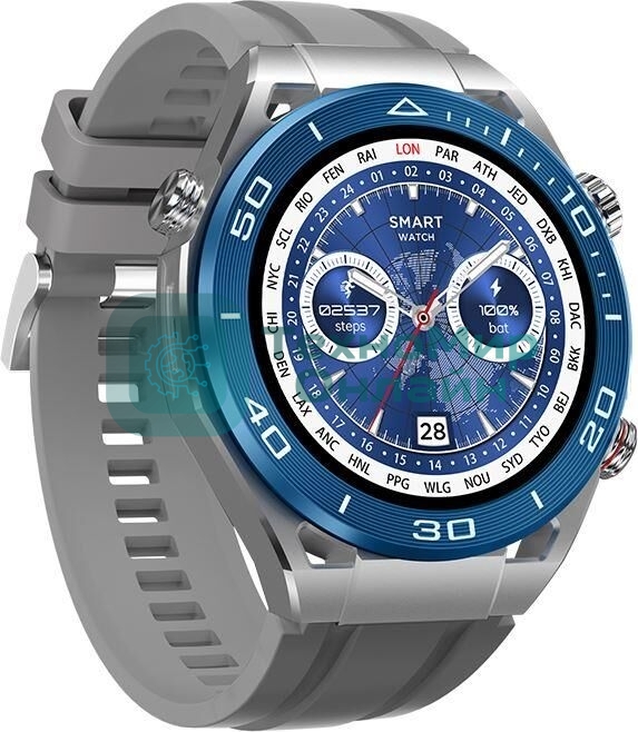 Умные часы HOCO (6942007603072) Y16 1.39 Silver