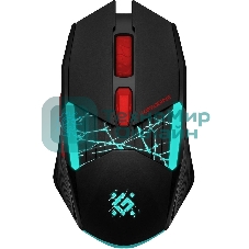 Мышь беспроводная Defender Horrodine GM-237 черный, 3200 dpi, радиоканал, USB, кнопки - 6