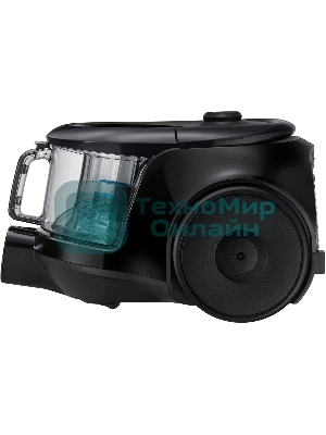 Пылесос Samsung VC18M2150SG/EV серый/черный, 380/1800 Вт, уборка сухая, пылесборник контейнер 1.5 л