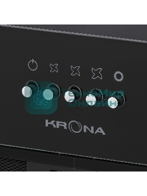 Вытяжка Krona WERMUT 600 DN BLACK PB BF