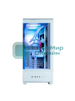 Компьютерный корпус ZALMAN P50 DS, ATX, WHITE, WINDOW, 2x3.5