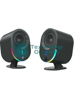 Акустическая система Оклик OK-303A 2.0 черный 20Вт BT