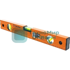 Уровень алюминиевый ВИХРЬ 400мм фрезерованный 3 глазка