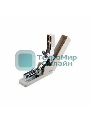 Степлер Deli ENS081GREY Nusign 24/6 26/6 (25 листов) серый 100 скоб, коробка