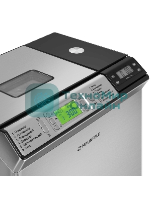 Хлебопечка Maunfeld MBM-900DSS 615 Вт, 13 программ, нержавеющая сталь