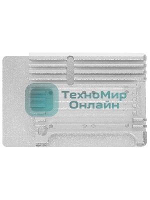 Корпус Qumo Aluminum case with double black fans, Raspberry Pi 4, silver(RS009)