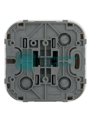 Выключатель Quteo 10A 1-клав., белый