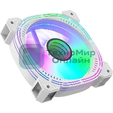 Вентилятор для корпуса Formula Nulight 12WH ARPW ARGb белый, 120 мм, 1500 об/мин, 25.34 дБ, 4 pin