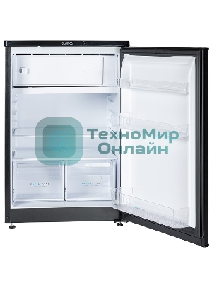 Холодильник Бирюса B508 черный однокамерный 116/34л морозилка сверху