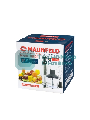 Блендер погружной Maunfeld MHBL.1000S черный, 1000 Вт