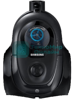 Пылесос Samsung VC18M2150SG/EV серый/черный, 380/1800 Вт, уборка сухая, пылесборник контейнер 1.5 л
