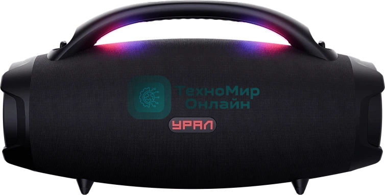 Колонка портативная Ural Урал ТТ М6+ черный/черный 110W 1.1 BT/3.5Jack/USB-C 10м 8000mAh