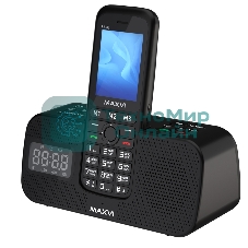 Мобильный телефон Maxvi RT-03 + док-станция, черный