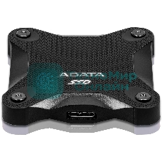 Внешний SSD ADATA SD620, 512Gb, USB 3.2 Gen 2 Type-A, R/W 520/460, черный