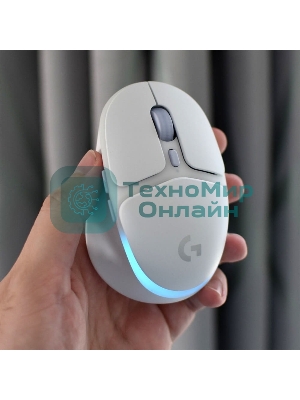 Мышь беспроводная Logitech G705 белый, 8200 dpi, радиоканал, Bluetooth, USB, кнопки - 6