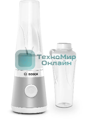 Блендер стационарный Bosch MMB2111T 450 Вт, серебристый