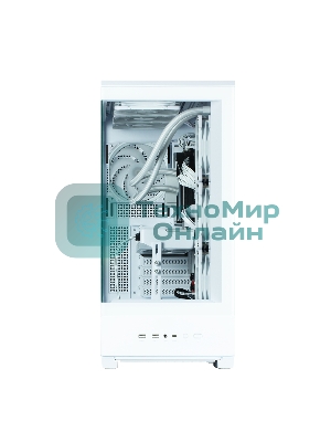 Компьютерный корпус ZALMAN P50 DS, ATX, WHITE, WINDOW, 2x3.5