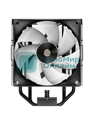 Кулер для процессора Cooler Ocypus Delta A40 BK ARGb Delta-A40-BK1NAWN00X-GL черный 120мм алюминий+медь 2000rpm 29db 4-pin 220W 156мм