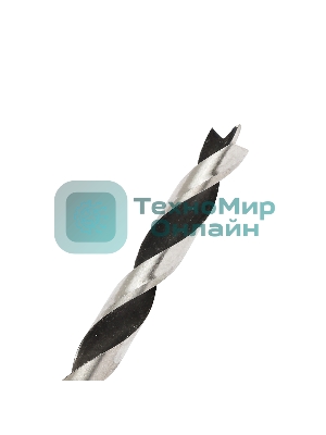 Сверло EDGE by PATRIOT по дереву спиральное 10 мм, W-образная заточка, 1 шт в блистере