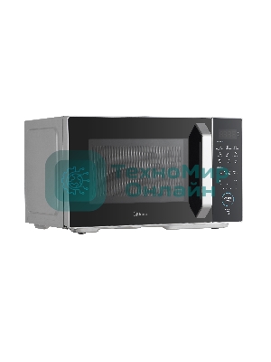 Микроволновая печь Midea EM825P2ET-S серебристый, 25 л, 800 Вт, переключатели - сенсор