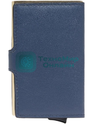 Картхолдер Piquadro Lyra PP5649W92R/BLU4 синий, натуральная кожа