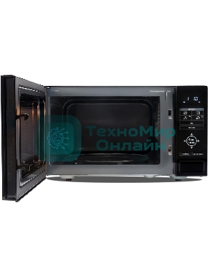 Микроволновая печь Hyundai HYM-D3038 черный, 23 л, 700 Вт, переключатели - сенсор