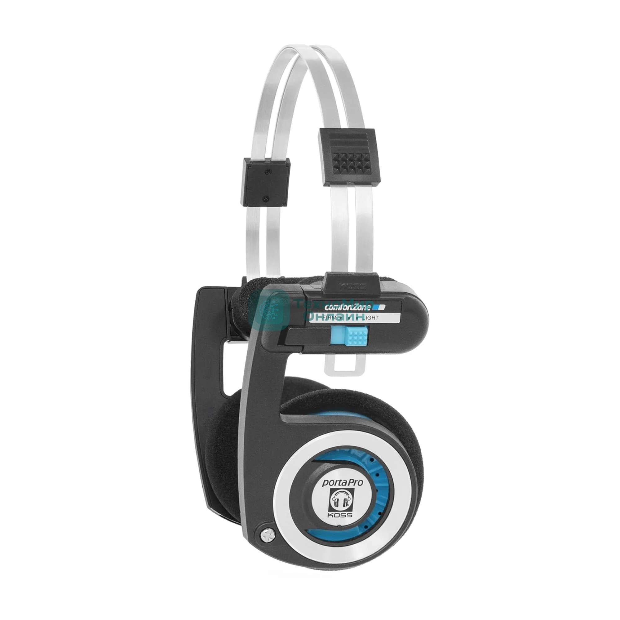 Беспроводные/проводные наушники Koss Porta Pro Wireless 2.0 черный, накладные, Bluetooth + проводной, складная конструкция, до 20 ч