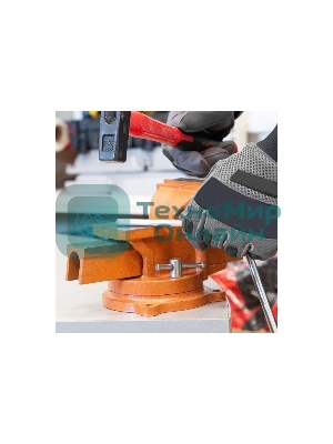 Тиски слесарные Sparta 100мм поворотные с наковальней