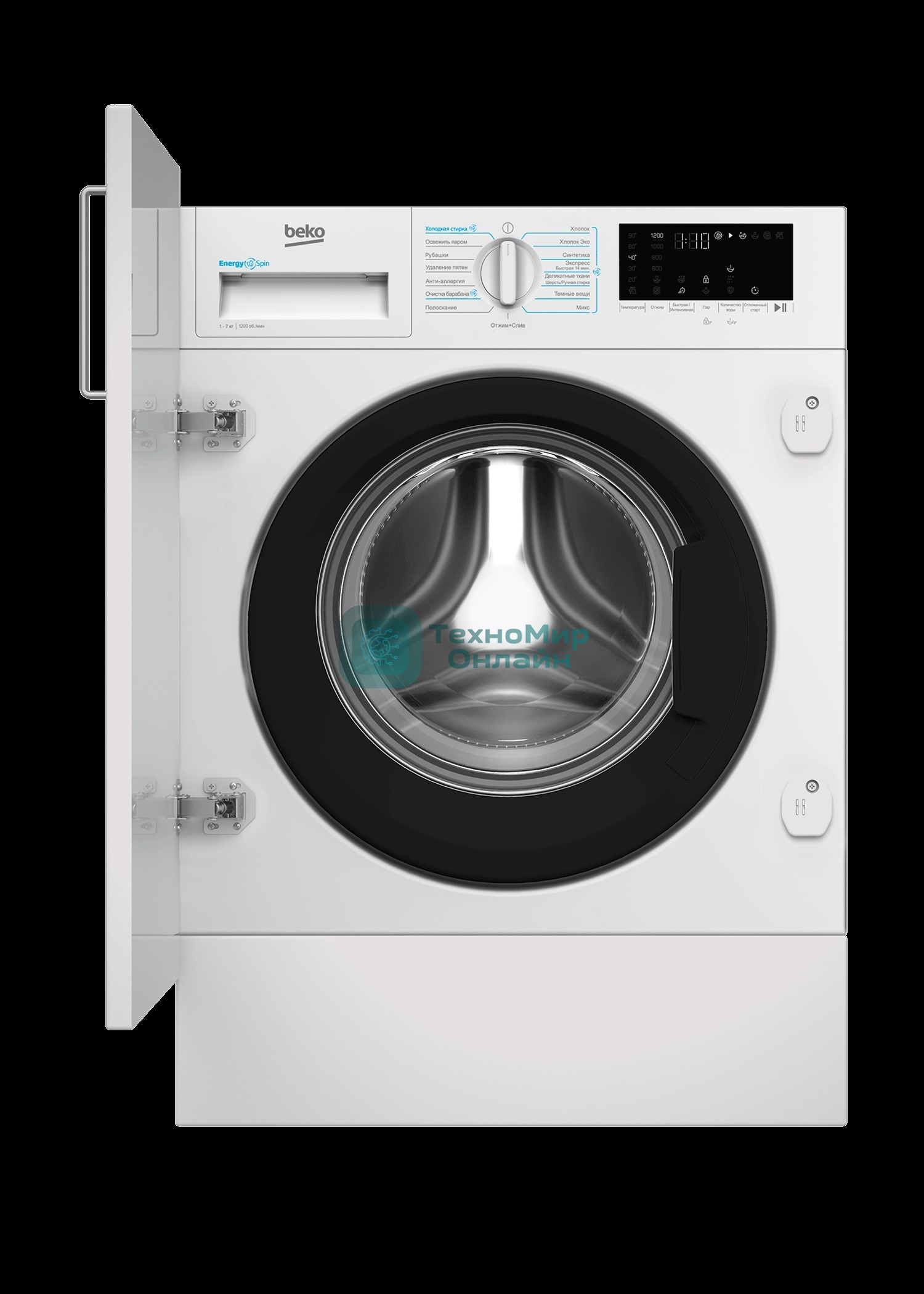 Встраиваемая стиральная машина Beko BI3WBT8721 W